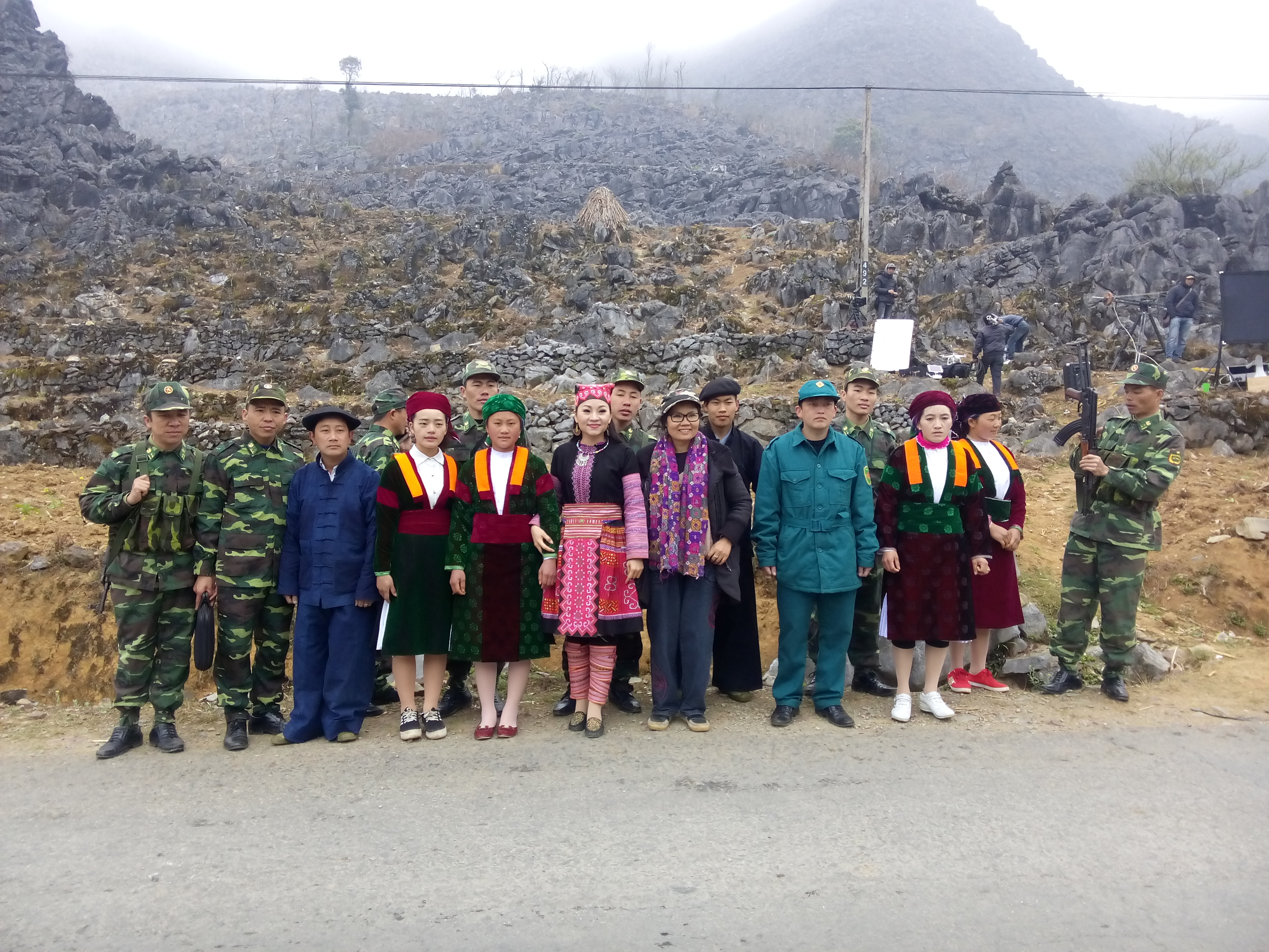 Công tác phối hợp giữa BCHQ Sự, Đoàn Thanh niên Xã Sà Phìn và BĐBP Thị trấn Phố Bảng về bảo vệ đường mốc biên giới