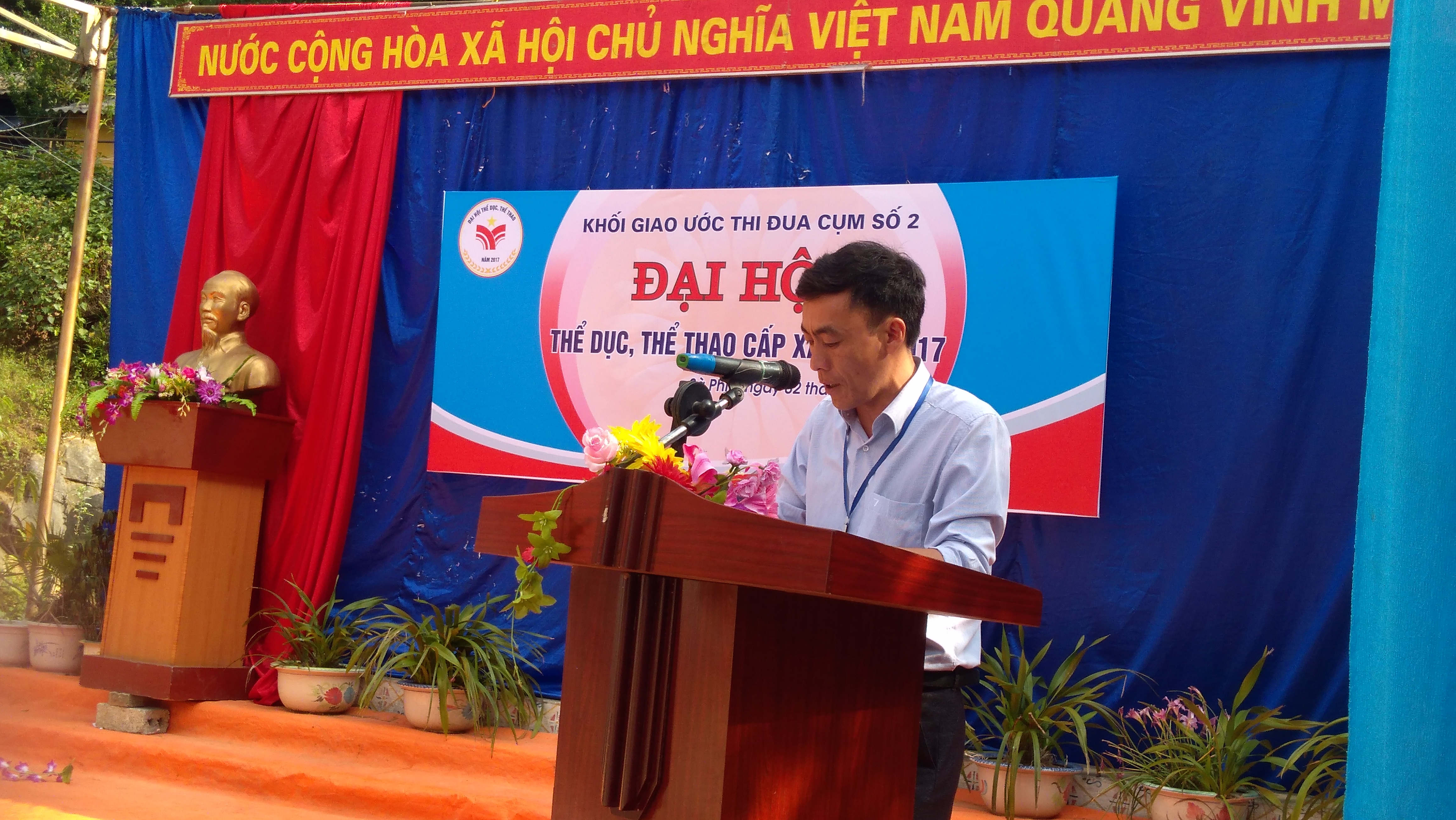Đại hội Thể dục thể thao lần thứ I năm 2017 (TDTT) cụm số 2 tại xã Sà Phìn huyện Đồng Văn